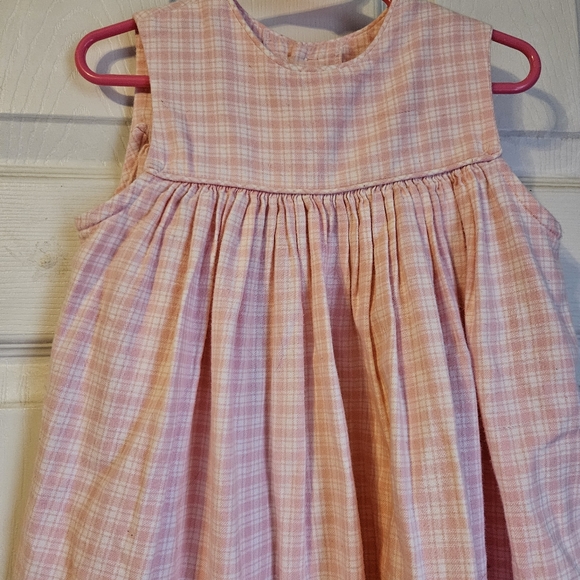 Pink and White Dress by Rags Land Sz 3t - Picture 1 of 6